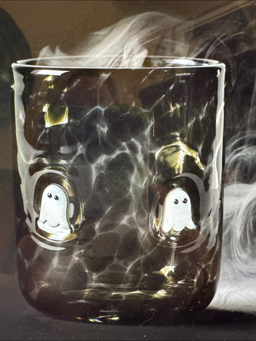 Anthropologie Mystic Halloween Icon Juice Glass